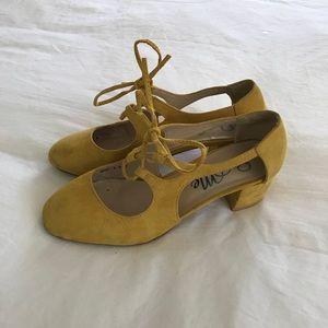 Chartreuse heels